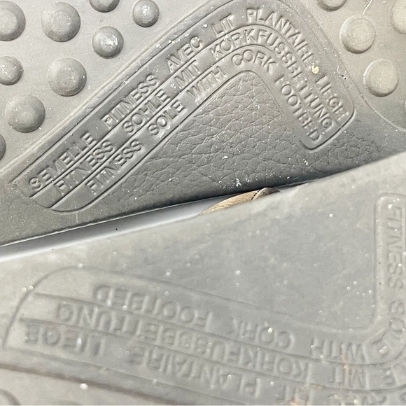 MEPHISTO MOBILS Men’s Brown Suede Three Strap Cork Footbed Sandals Size 43 US 13 - Picture 11 of 14